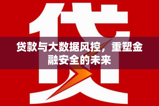 离石贷款与大数据风控，重塑金融安全的未来