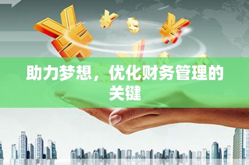 离石助力梦想，优化财务管理的关键