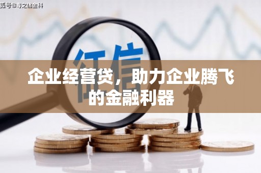 离石企业经营贷，助力企业腾飞的金融利器