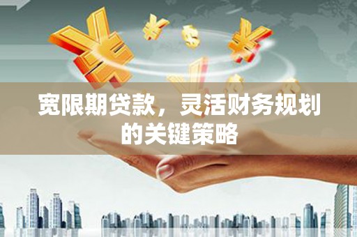 离石宽限期贷款，灵活财务规划的关键策略