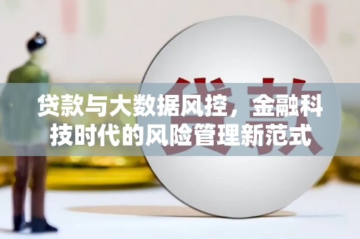 离石贷款与大数据风控，金融科技时代的风险管理新范式