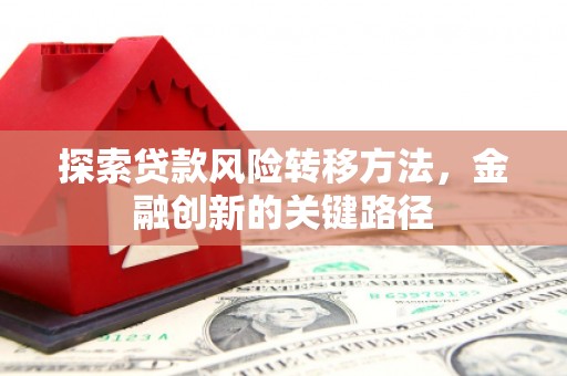 离石探索贷款风险转移方法，金融创新的关键路径