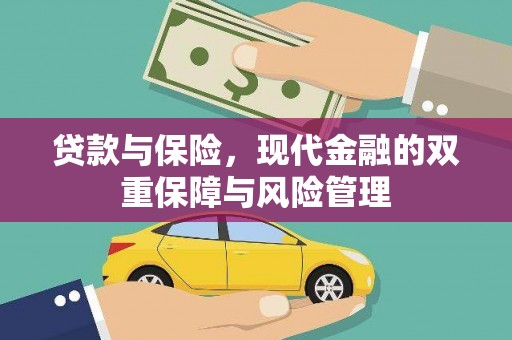离石贷款与保险，现代金融的双重保障与风险管理