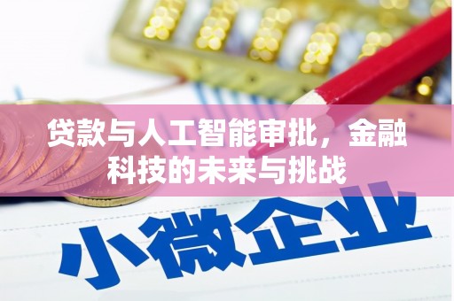 离石贷款与人工智能审批，金融科技的未来与挑战