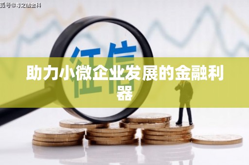 离石助力小微企业发展的金融利器