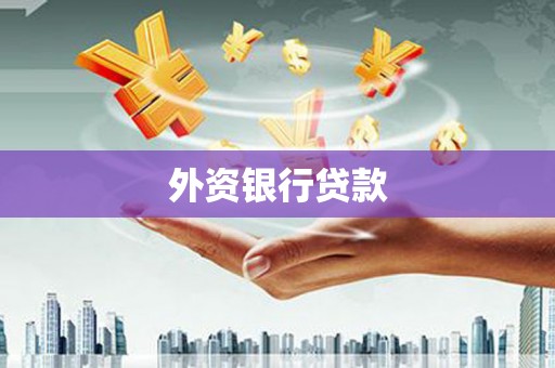 离石外资银行贷款